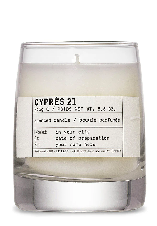 Cypres 21 Candle