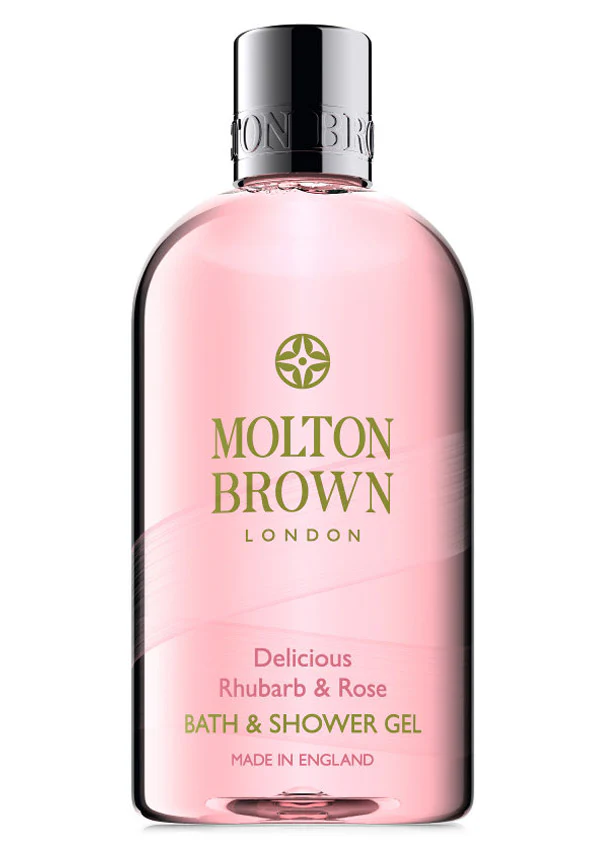 Delicious Rhubarb and Rose Bath & Shower Gel