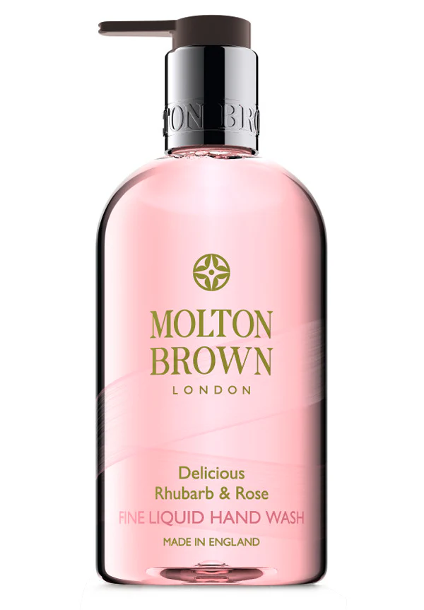 Delicious Rhubarb & Rose Fine Liquid Hand Wash