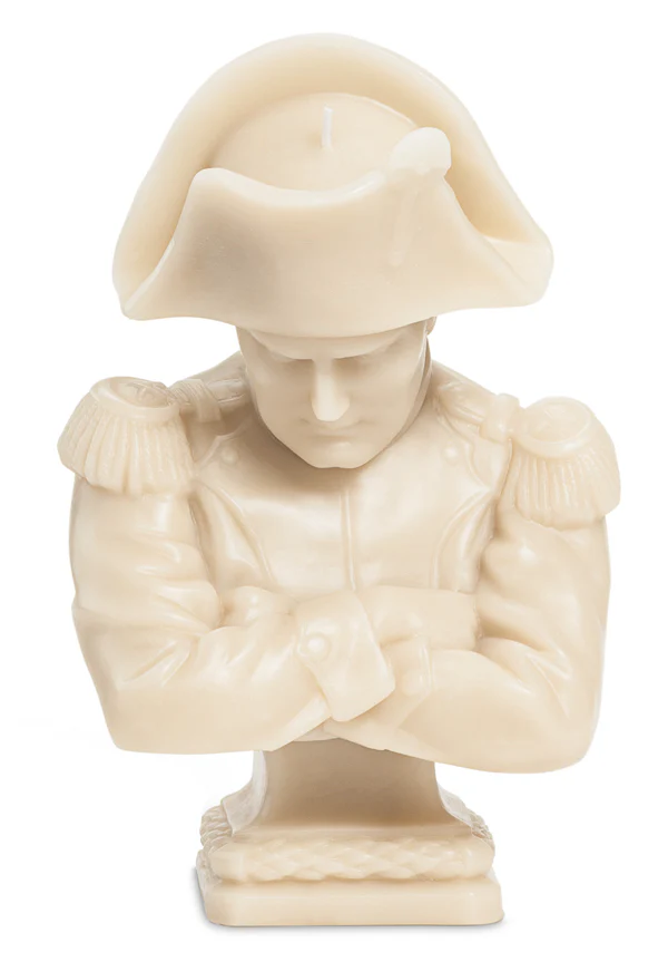Napoleon Wax Bust - Stone