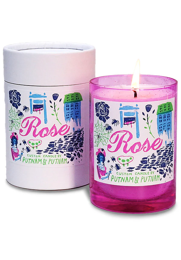 Rose Candle