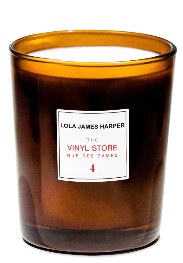 The Vinyl Store Rue des Dames Candle